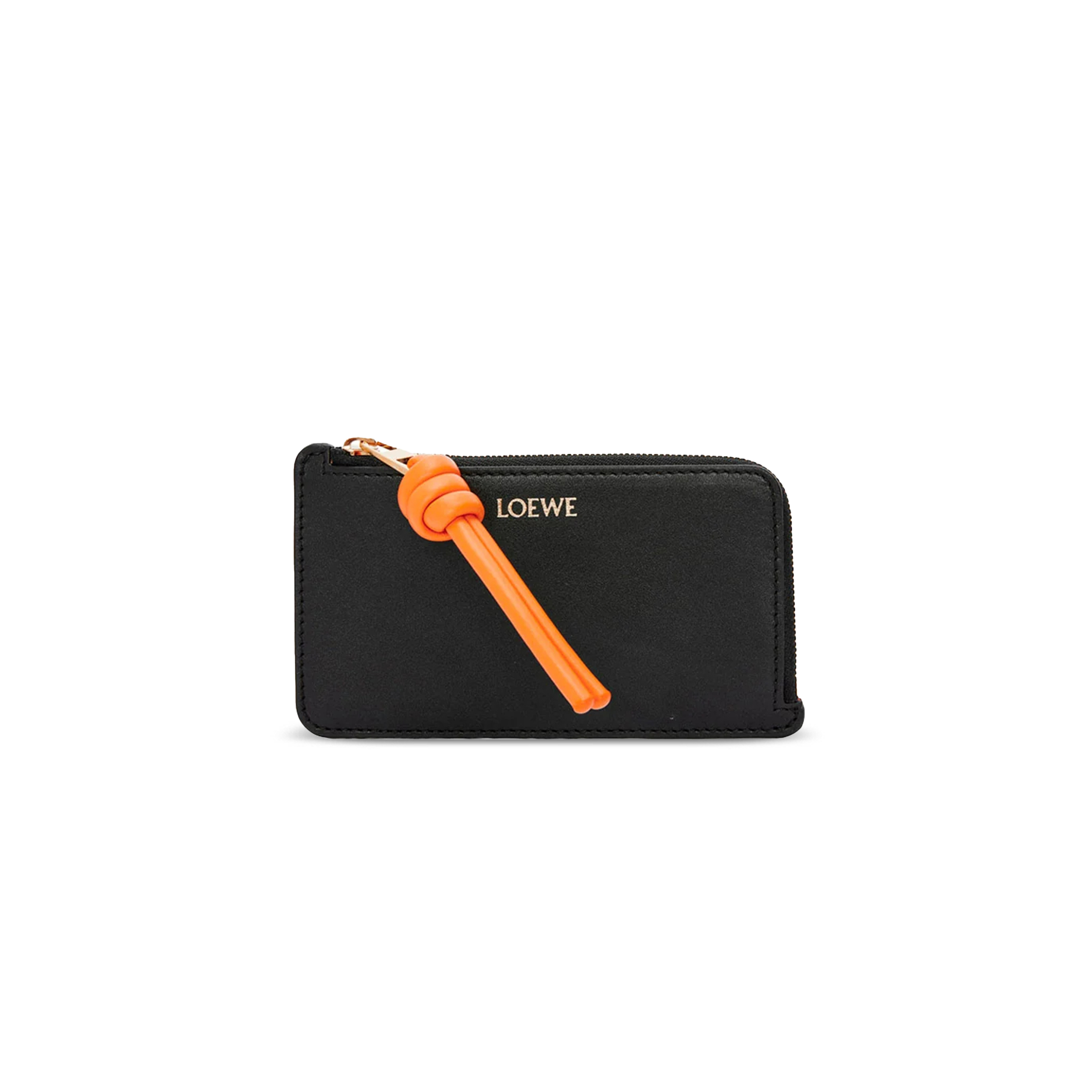 LOEWE KNOT COIN CARDHOLDER IN SHINY NAPPA CALFSKIN CEM1Z40X02 (13*7.5*1cm)